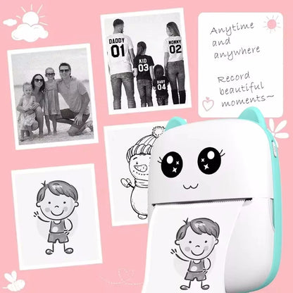 Portable Wireless Thermal Pocket Printer