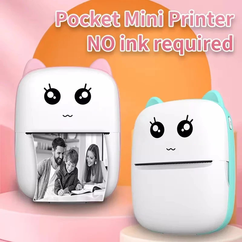 Portable Wireless Thermal Pocket Printer