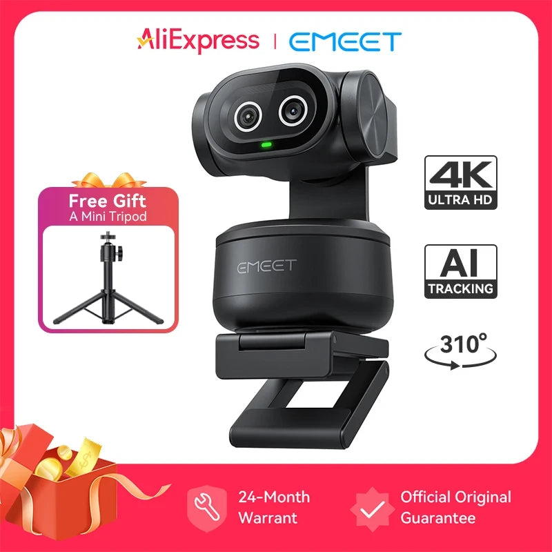 Webcam Dual AI 4K