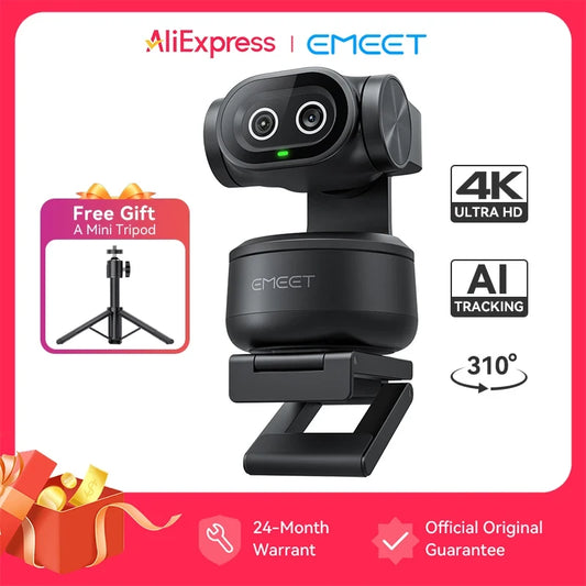Webcam Dual AI 4K