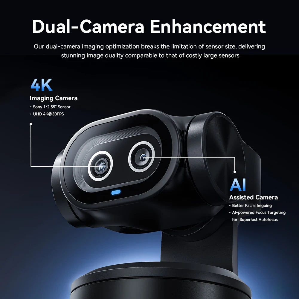 Webcam Dual AI 4K