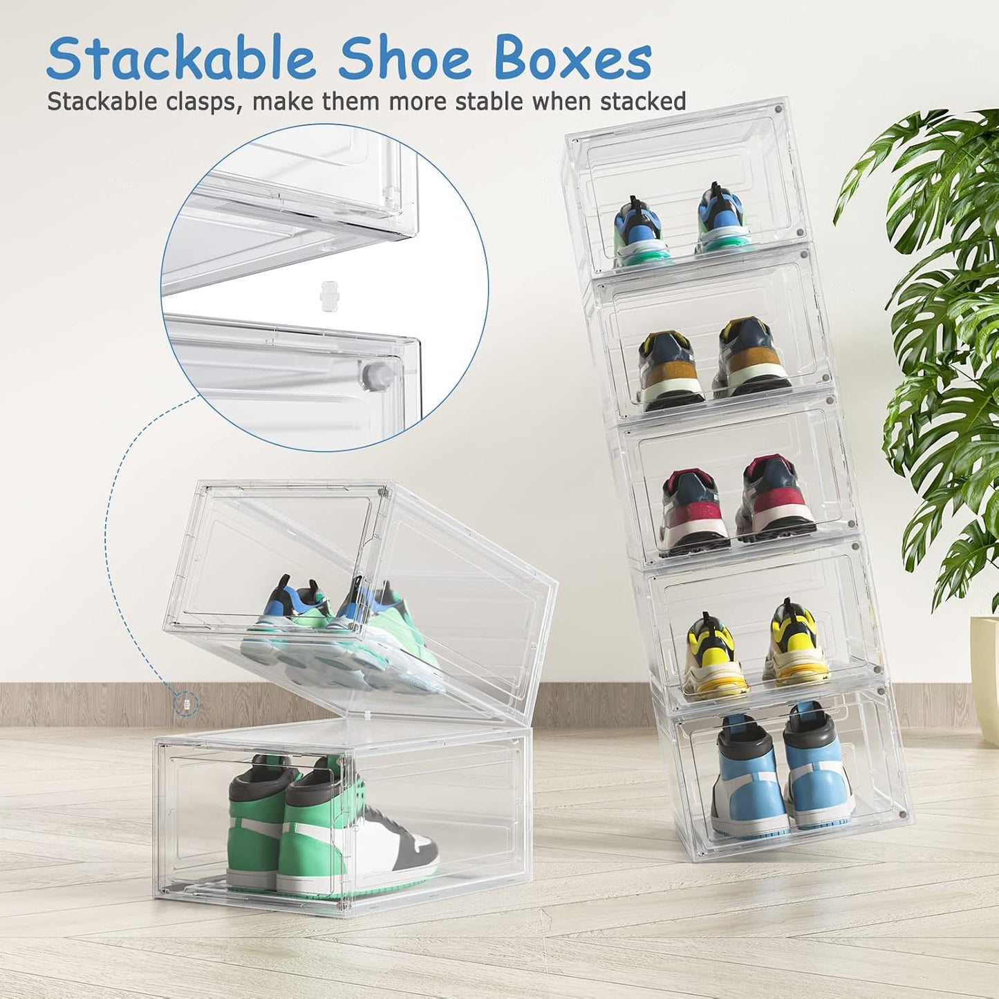 Caja Acrilica de Zapatos
