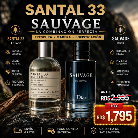 SANTAL 33 + SAUVAGE