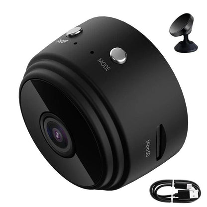 MINI CAMARA A9 1080P INALÁMBRICA WIFI SMART HOME VIGILANCIA (200 UND X CAJA)